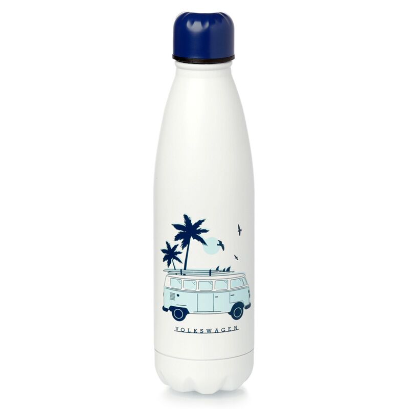 Ontdek het strandleven vw busje t1 thermosfles 500ml