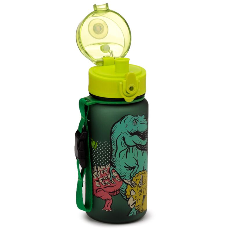 Dinosauria pop top 350ml ecozen kinder drinkfles