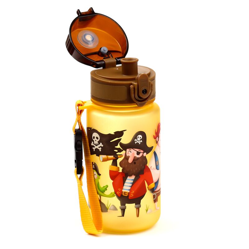 Jolly rogers piraatn pop top 350ml ecozen kinder drinkfles