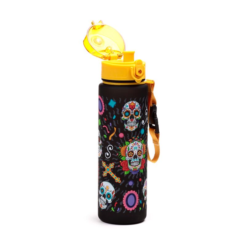 Dia de los muertos pop top 600ml ecozen drinkfles