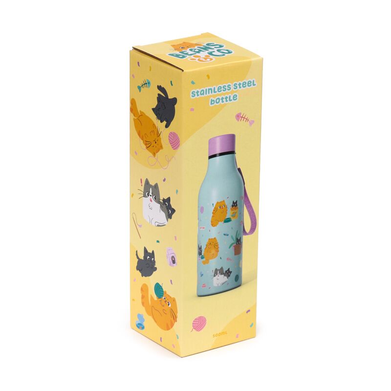 Bonen co katten thermosfles 500ml