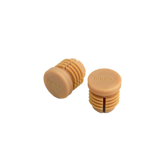 Brooks rubber bar end plugs - natural