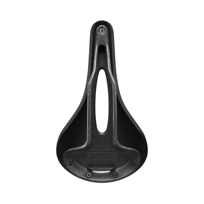 Brooks cambium c13 carved - 158 mm - black