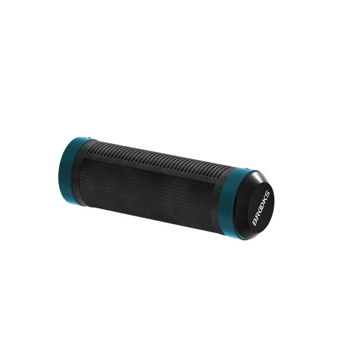 Brooks rubber grips (100+130mm) - black octane