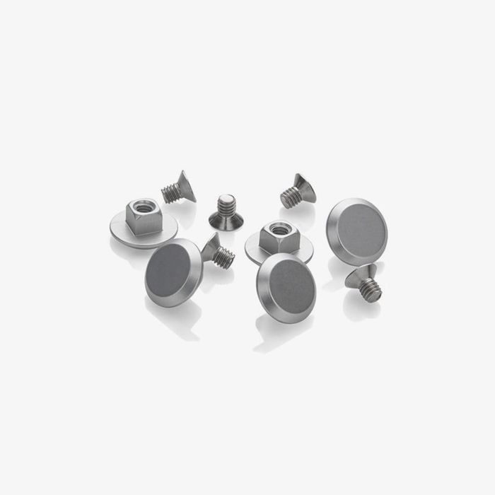 Brooks aluminium threated rivets for cambium special - silver (5 pieces)
