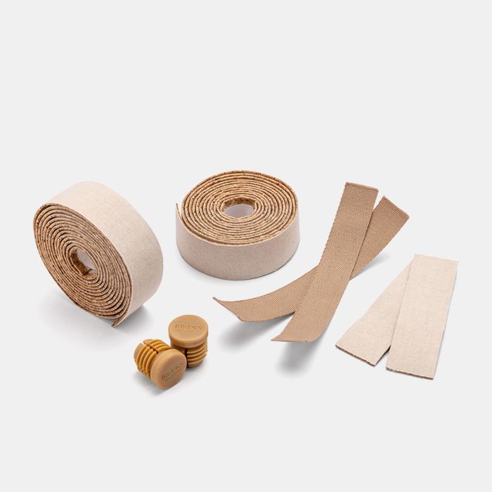 Brooks cotton cork bar tape - natural