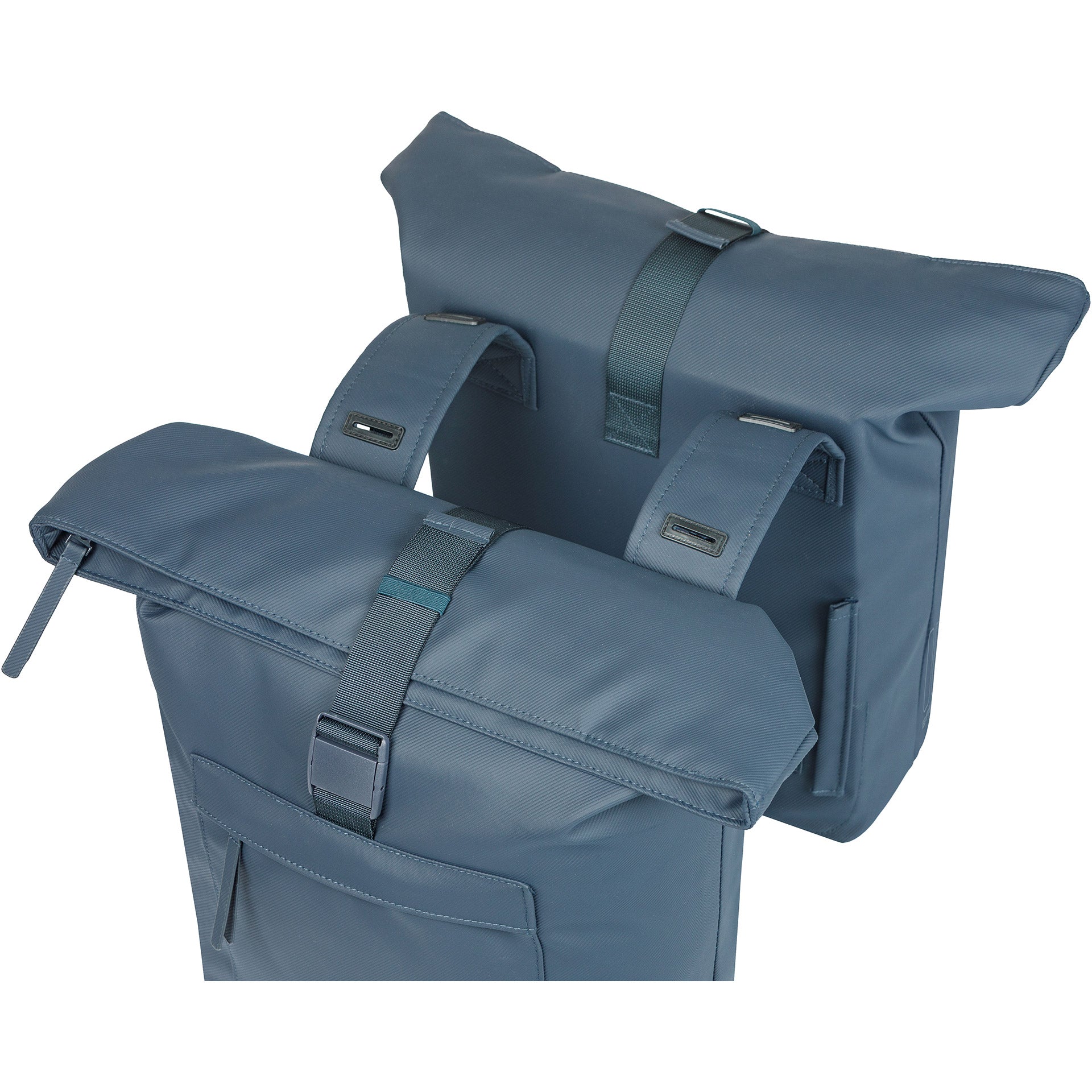Basil tas brooklyn dubbel blauw | 41l
