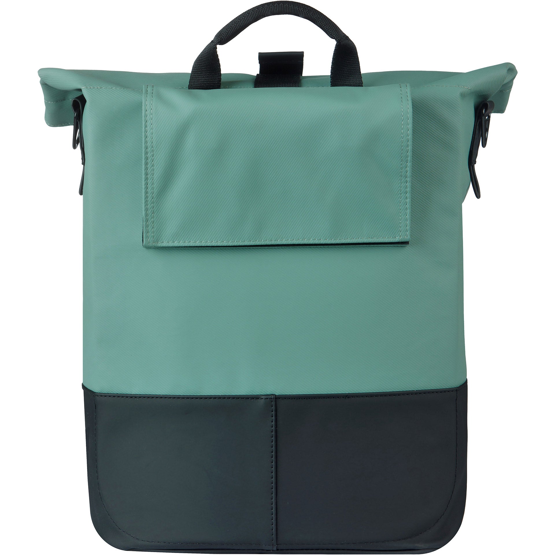 Basil b.v. tas basil cove shopper groen zwart | mik hooks | 16l