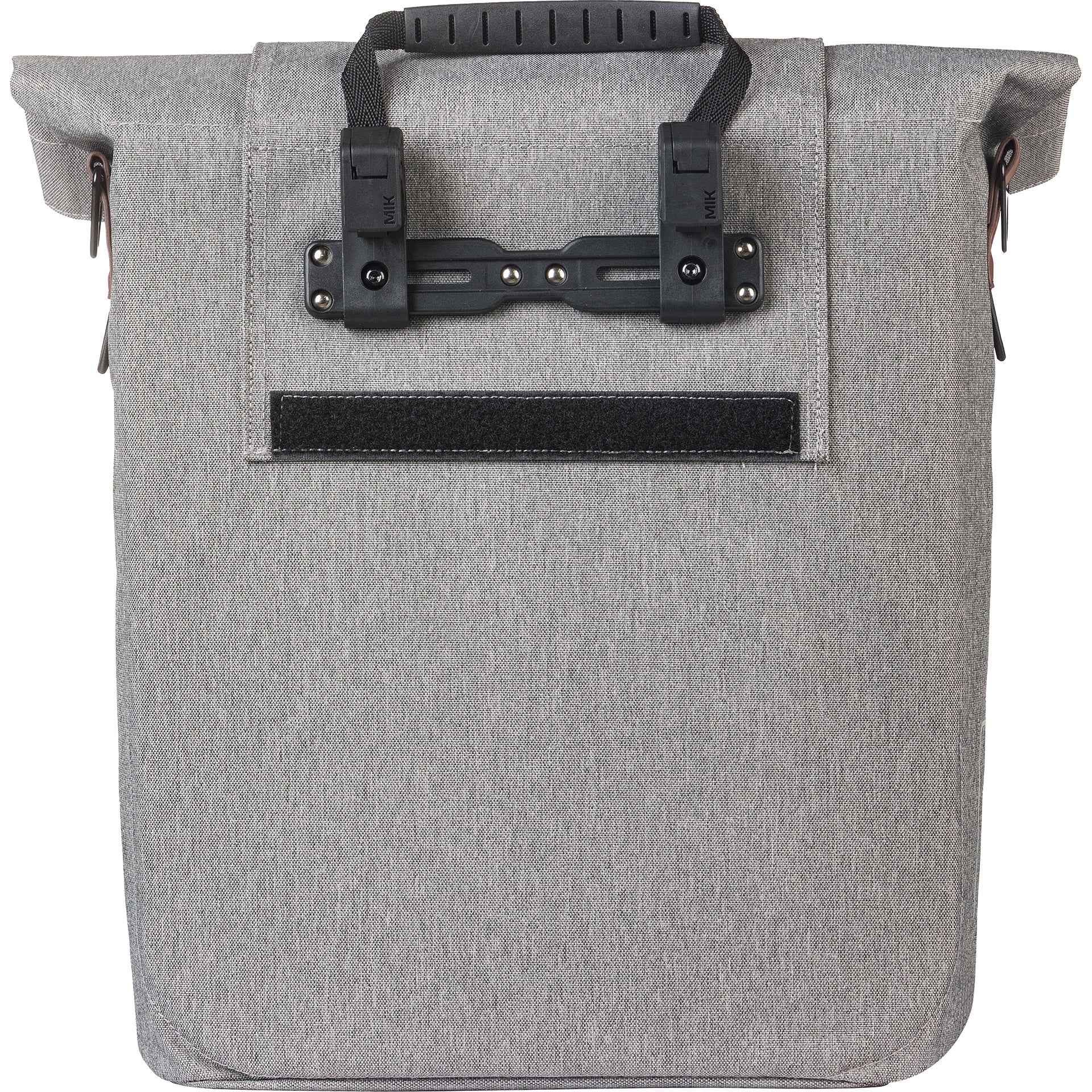 Basil tas city shopper grijs | mik hooks | 16l