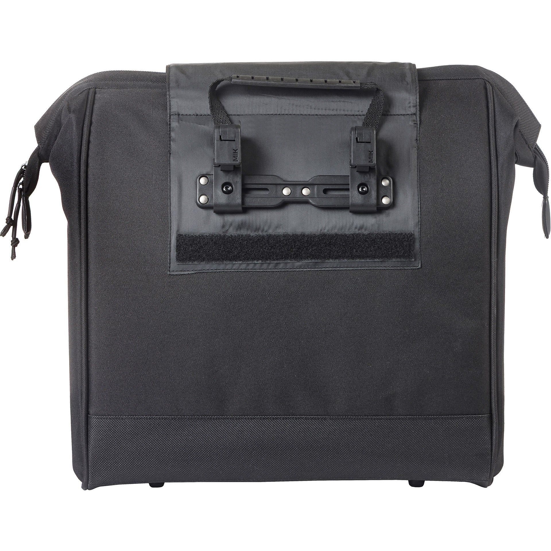 Basil tas grand fietsshopper zwart | mik hooks | 23l