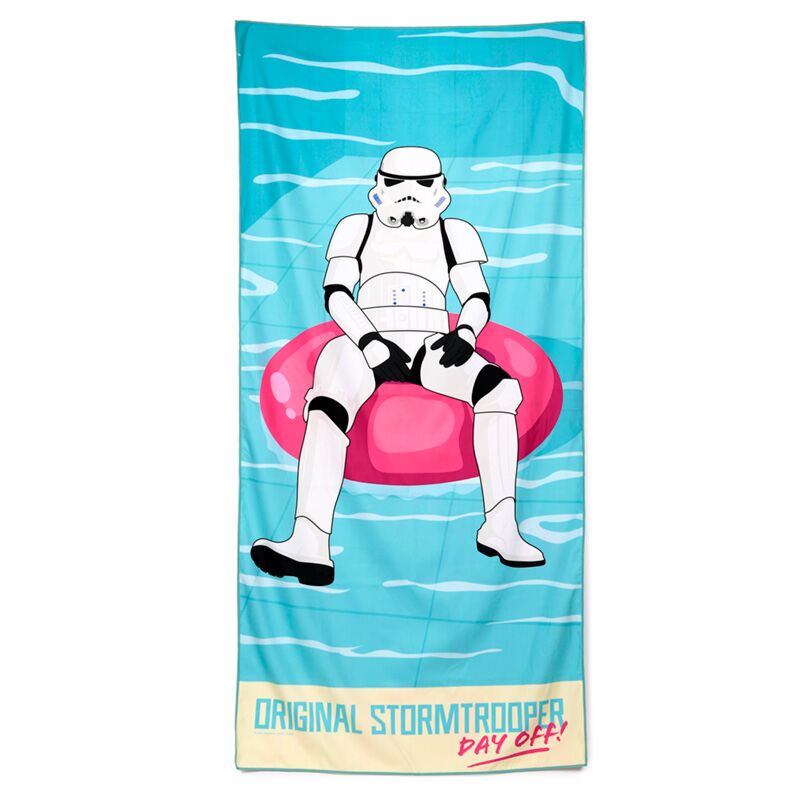 De originele Stormtrooper Pool Day microvezel strandhanddoek