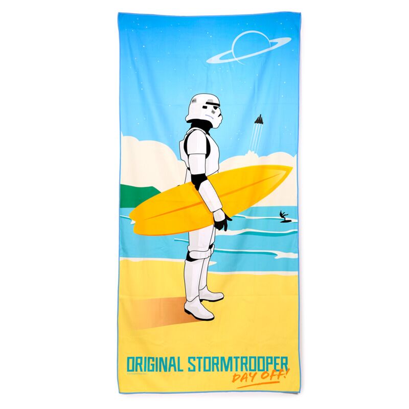 De originele stormtrooper surfday microvezel strandhanddoek