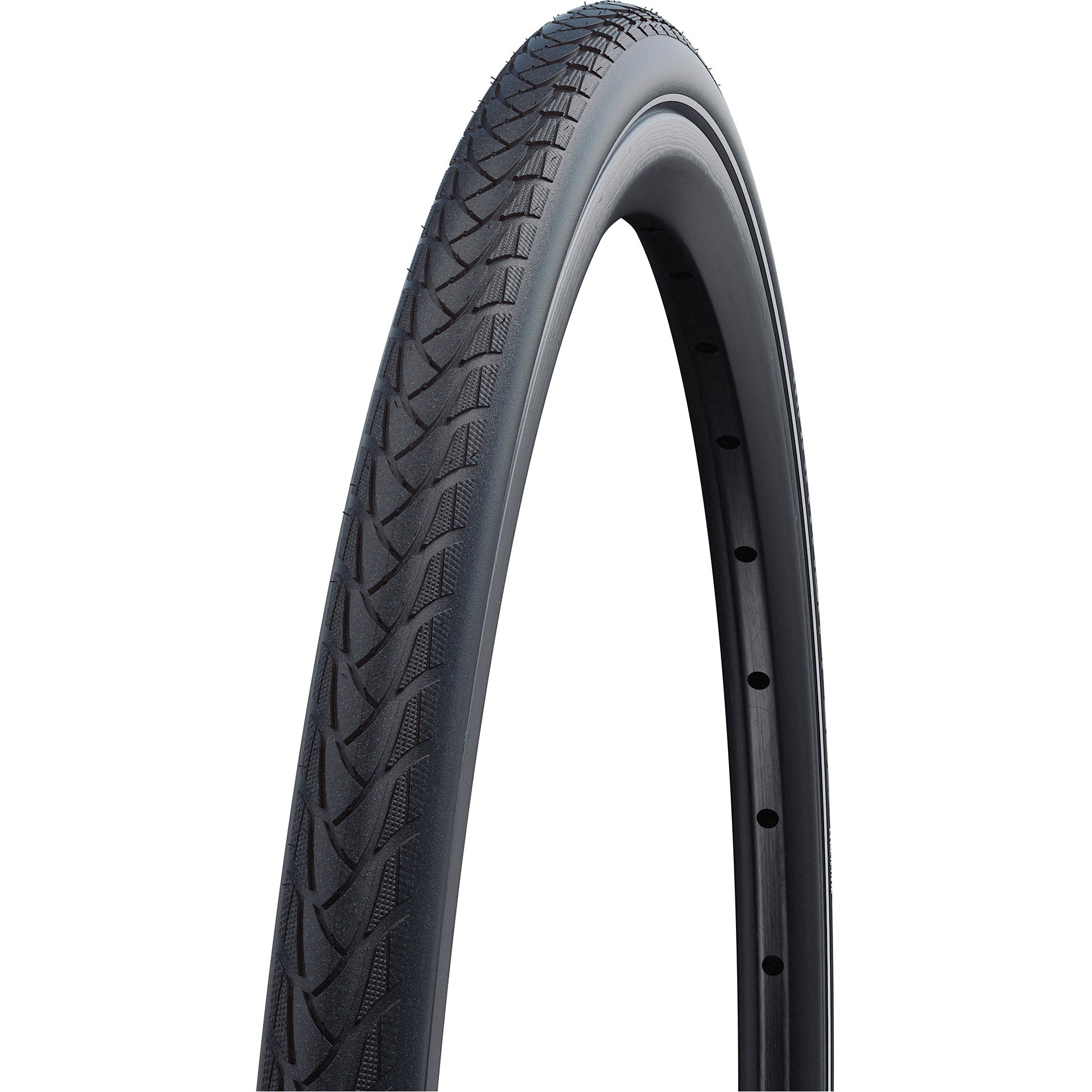 Continental schwalbe draadband marathon plus evolution 25-590 zwart