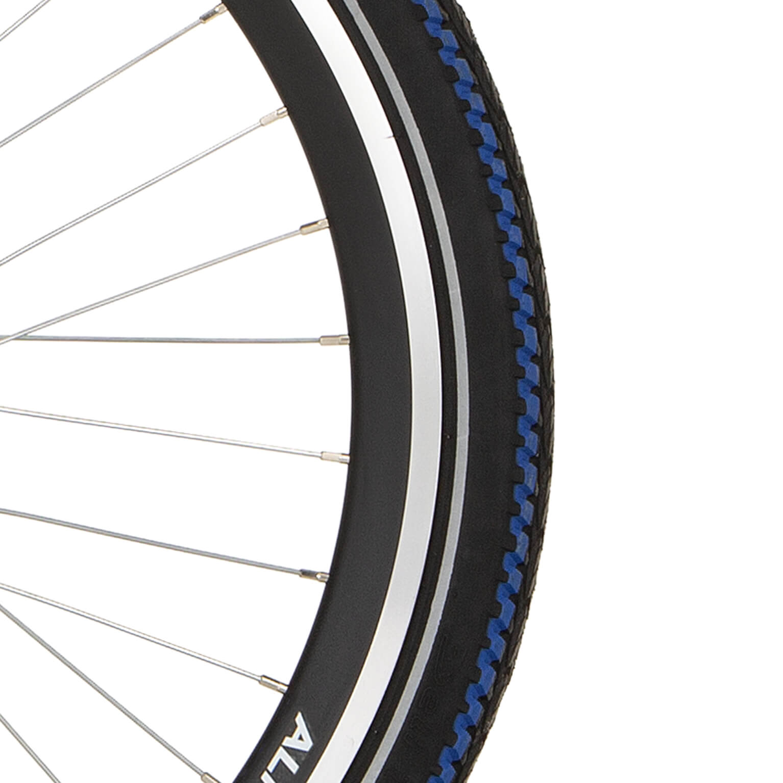 Deli Tire Buitenband SA-282 26 x 1,95 zw blauwe streep refl