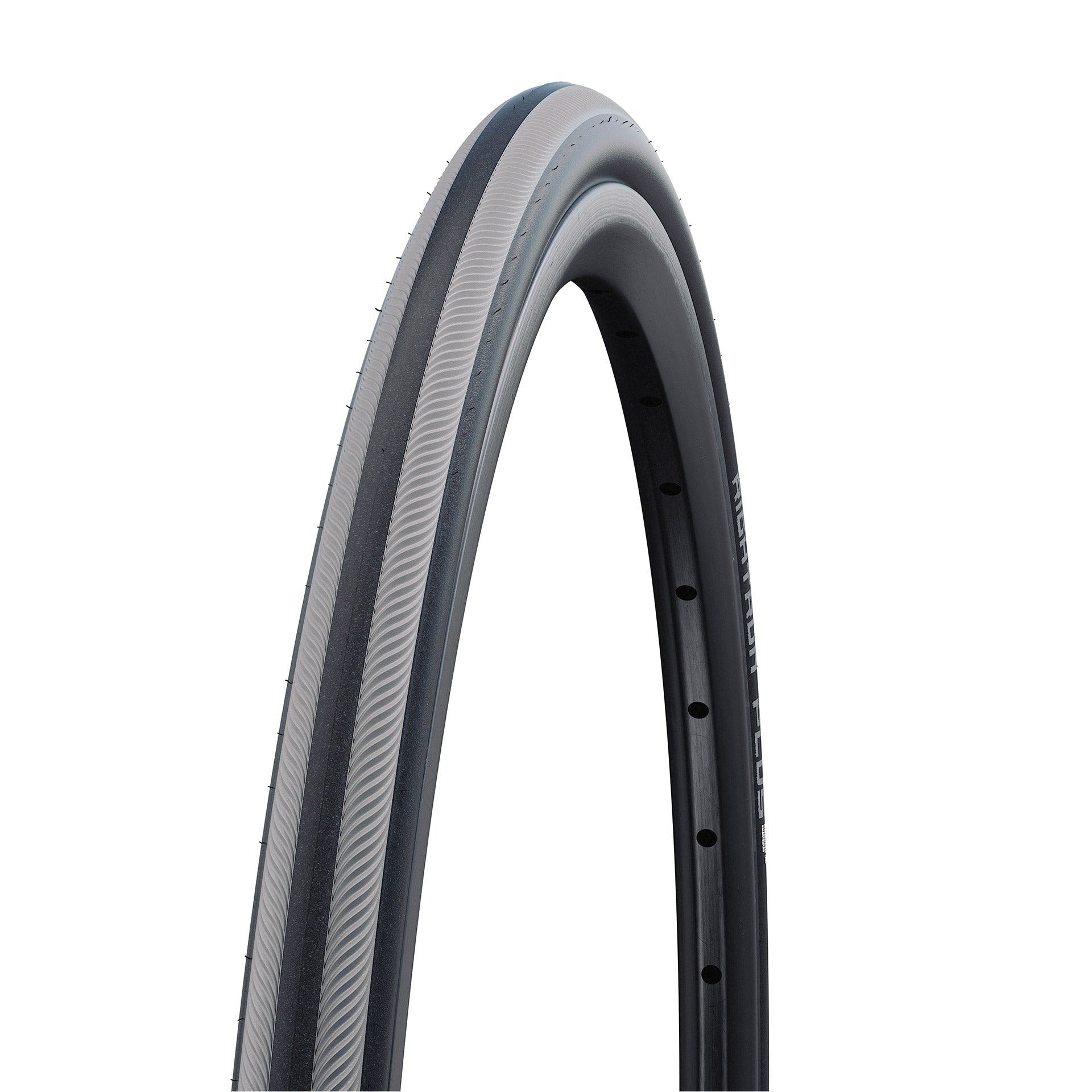 Schwalbe buitenband 22-1.00 (25-489) rechts actief grijs streep