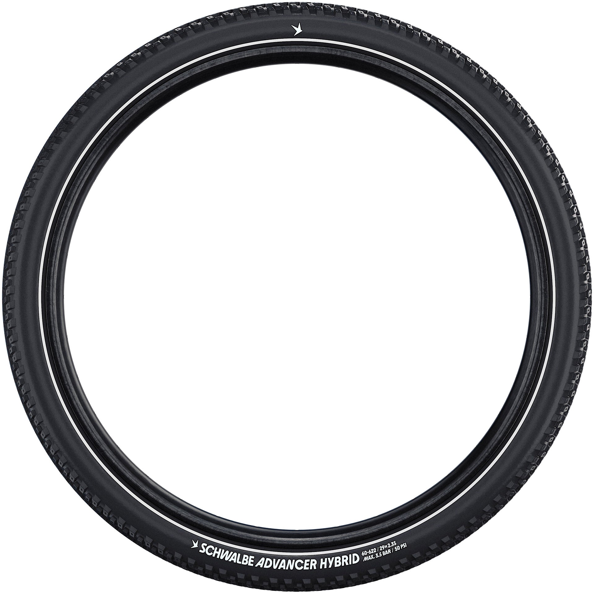 Schwalbe reifen advancer hybrid active line tyre advancer hybrid act.line 60-622