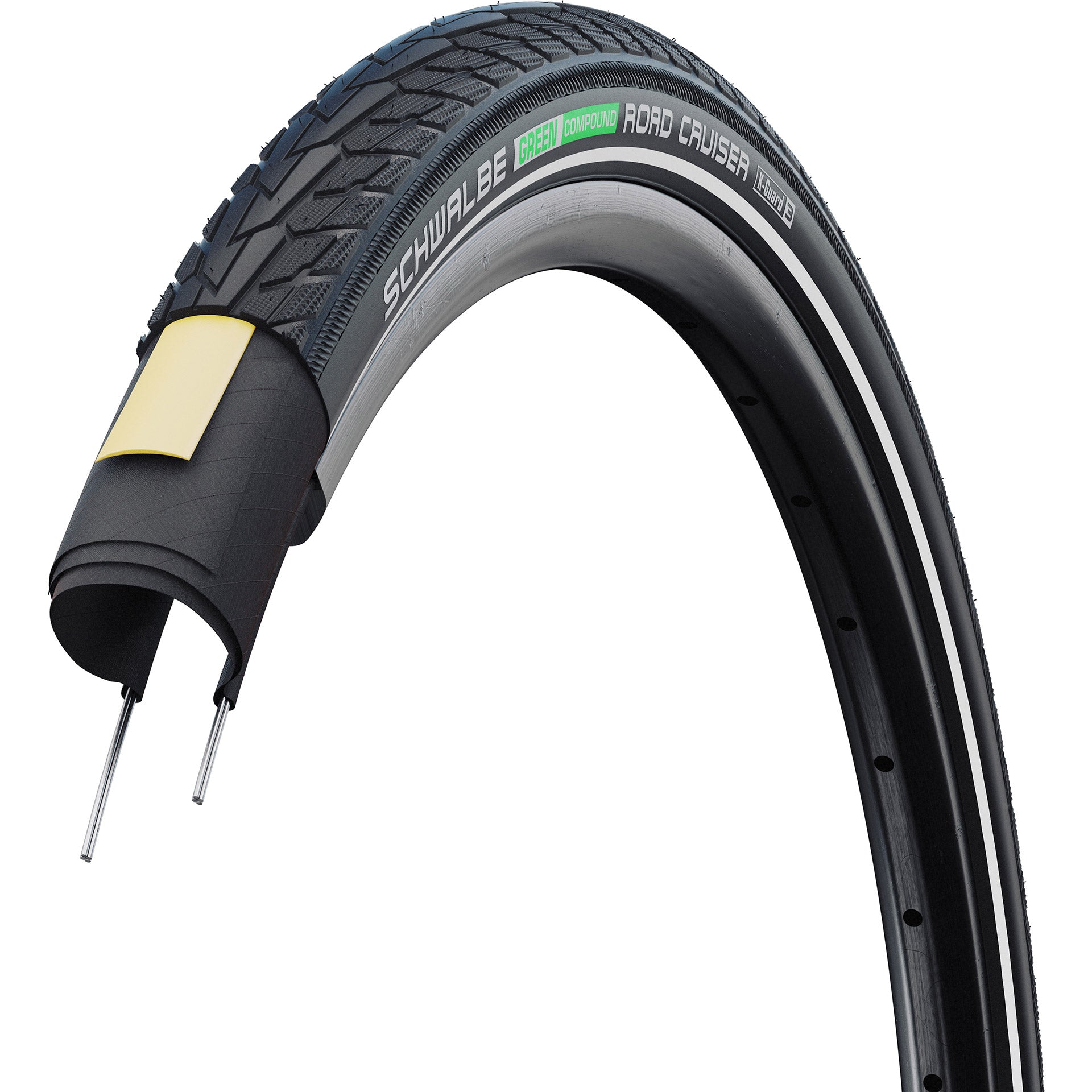 buitenband Road Cruiser 20x1.75 (47-406) zwart