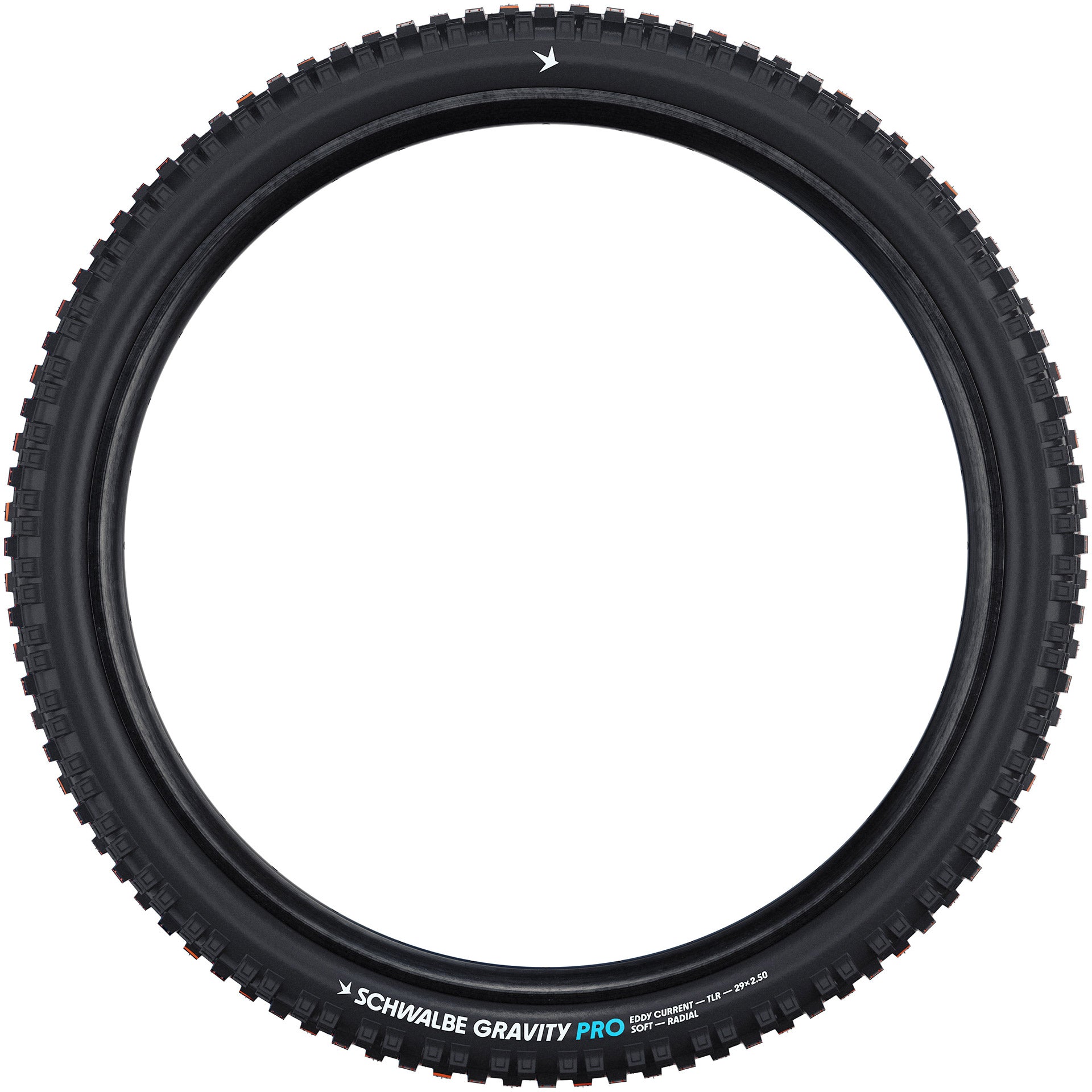 Schwalbe vouwband eddy current gravity pro 64-584 tlr zwart