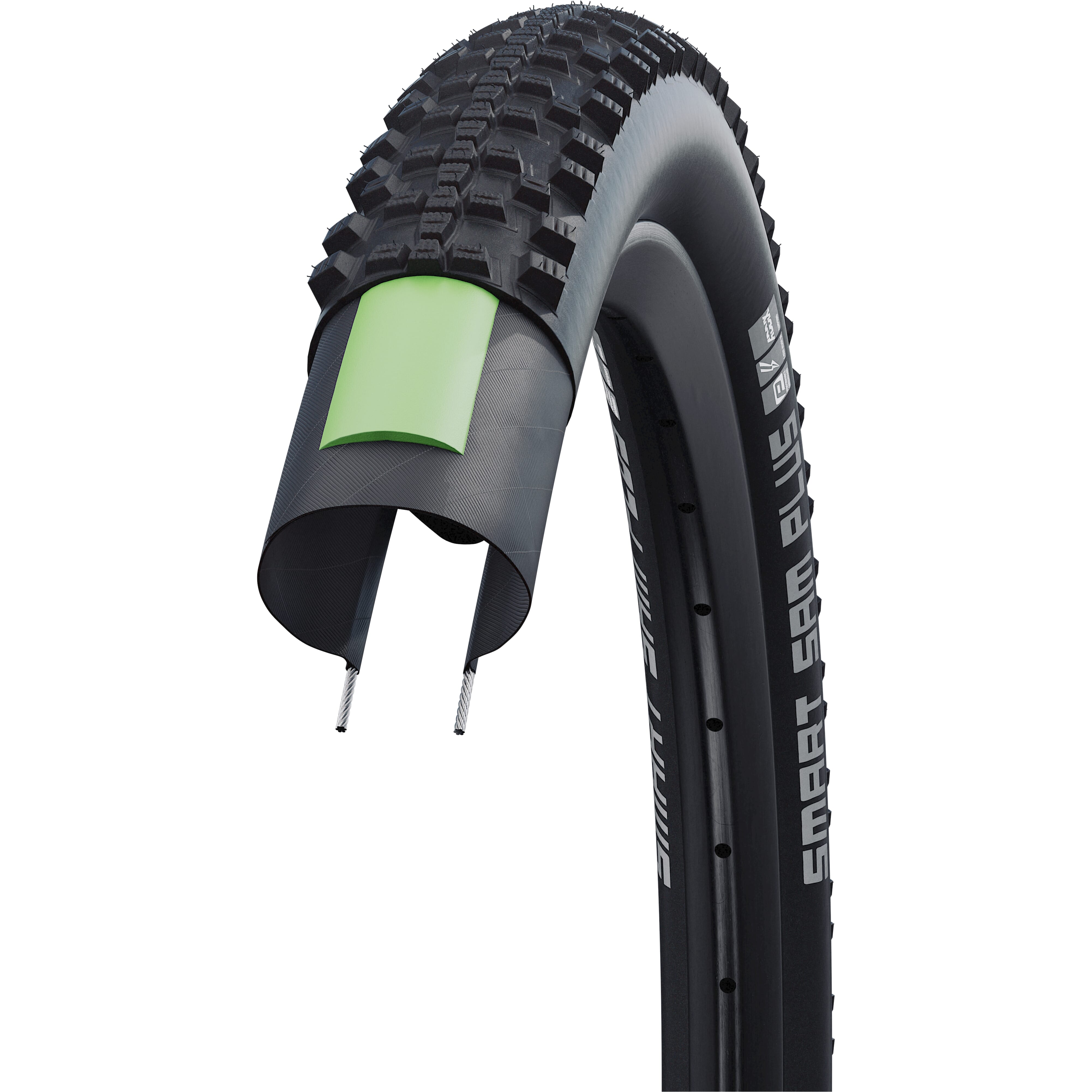 Schwalbe buitenband Smart Sam Plus Performance 27,5 x 2,35 zw refl