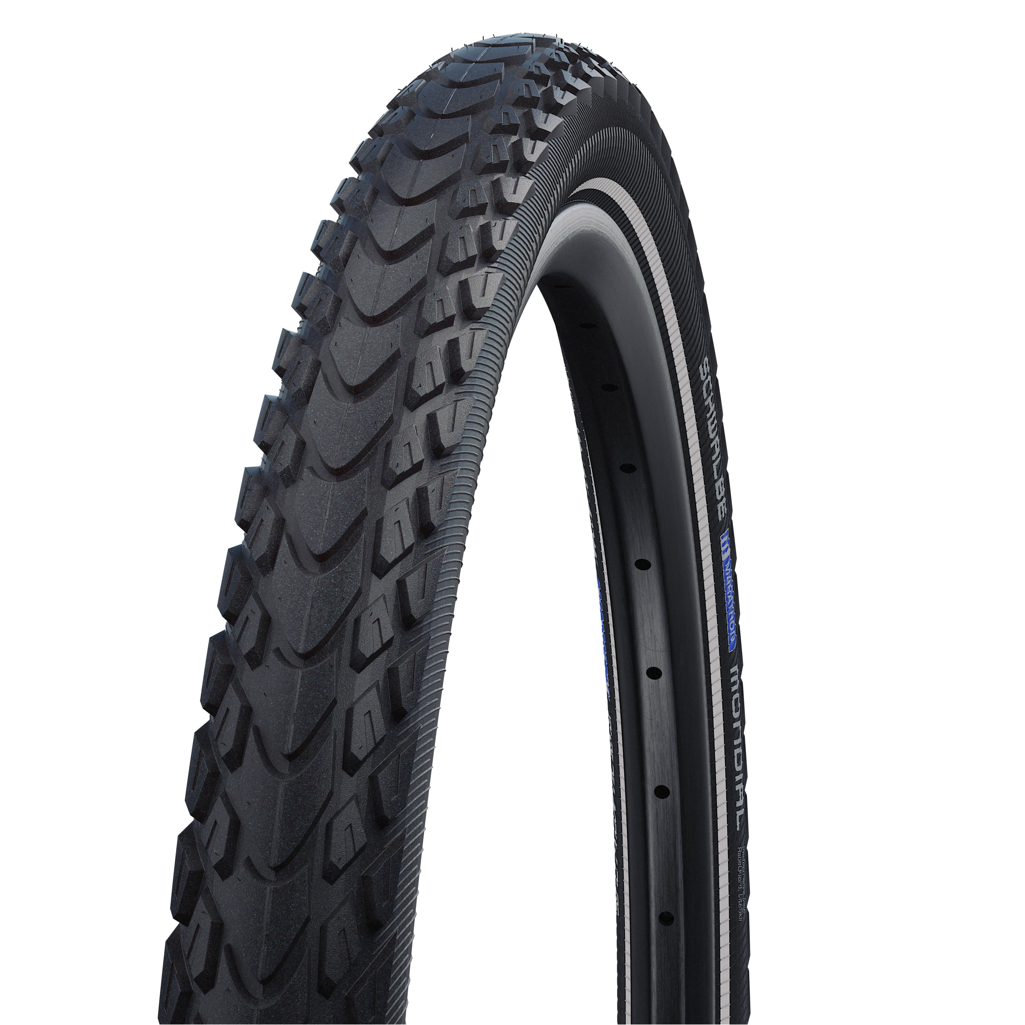 Schwalbe marathon mondial - wired - addix - raceguard - 29x2,25 - black + reflex