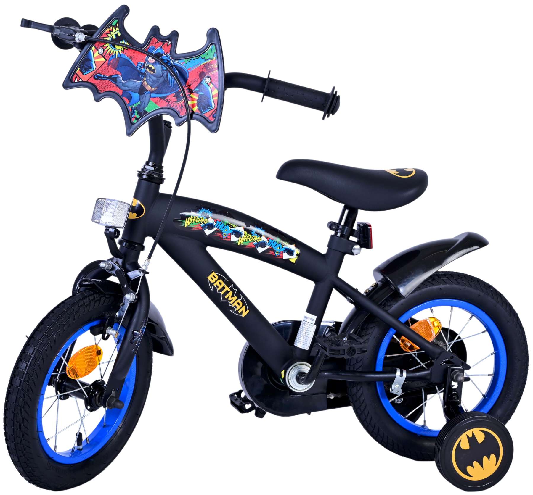 Batman Kinderfiets Jongens 12 inch Zwart