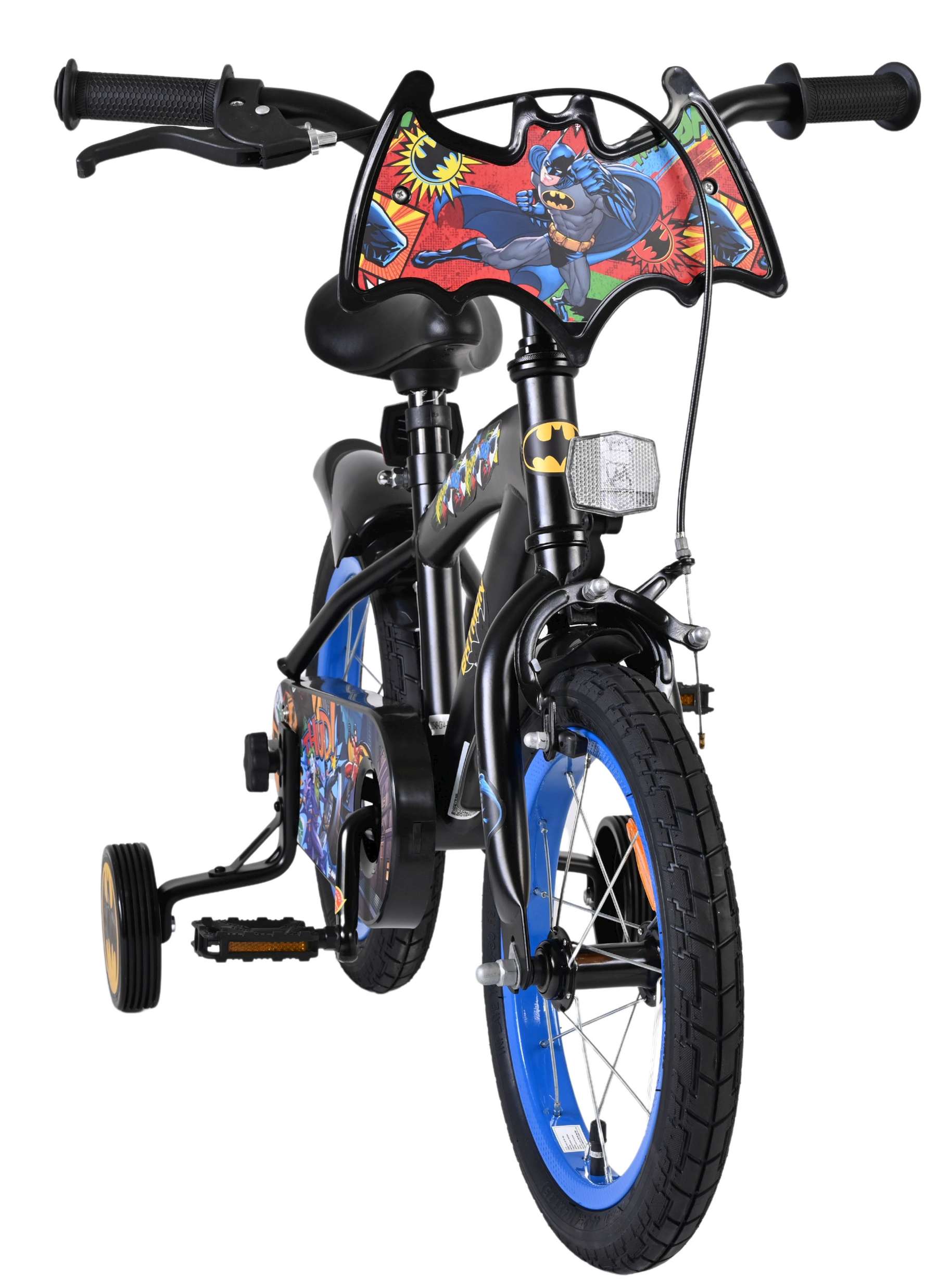 Batman kinderfiets - jongens - 14 inch - zwart