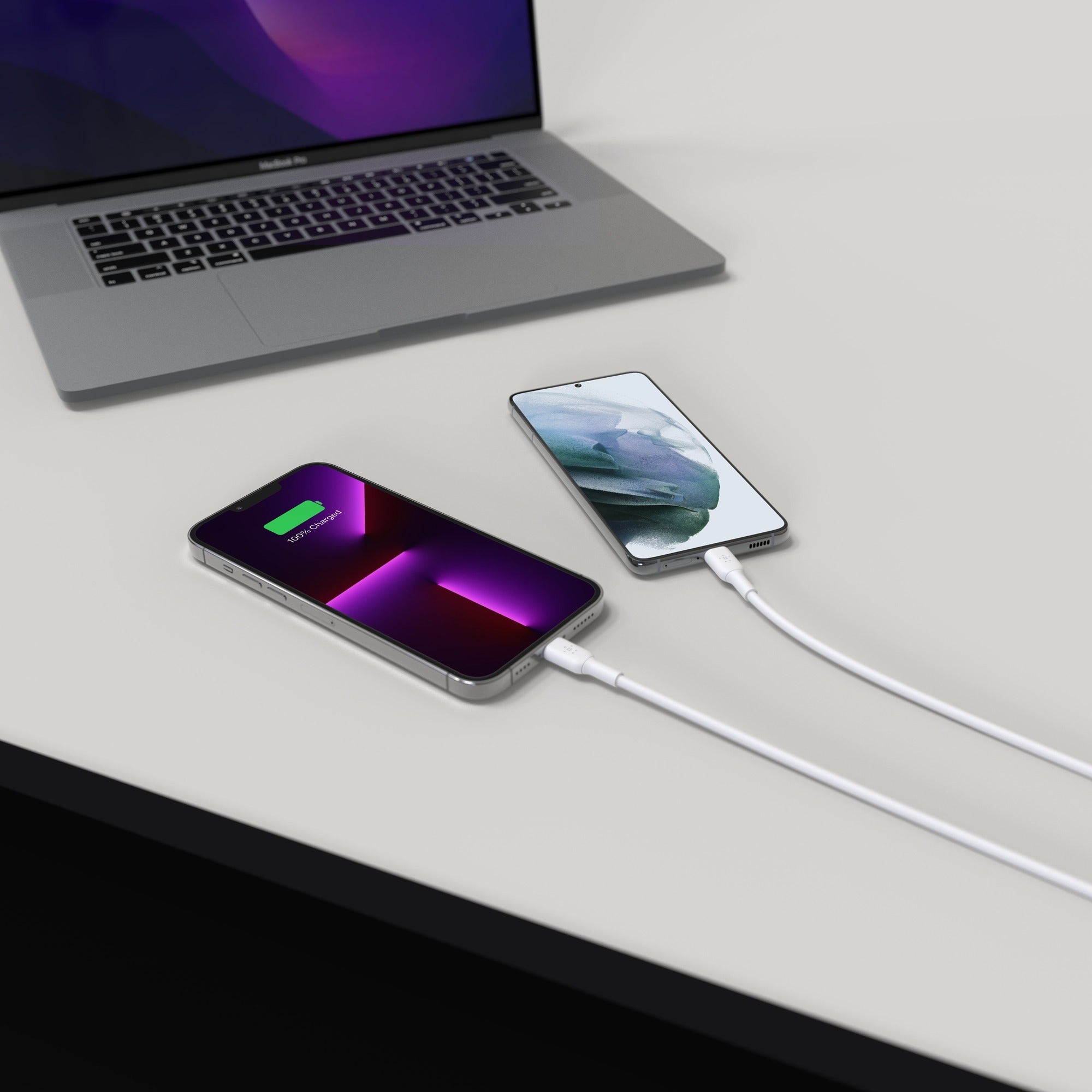 Belkin Belkin BoostCharge 2-poorts USB-C GaN-wandlader met P