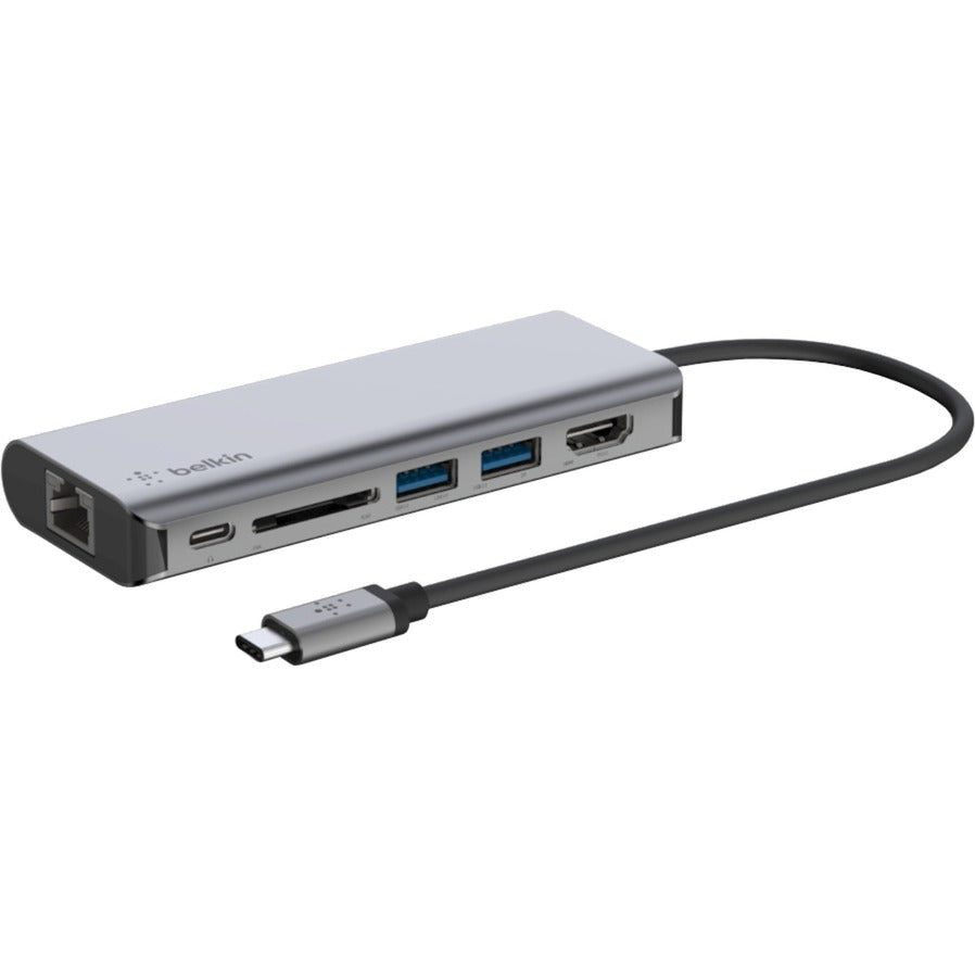Belkin Belkin CONNECT Meerpoorts 6-in-1 USB-C-hub