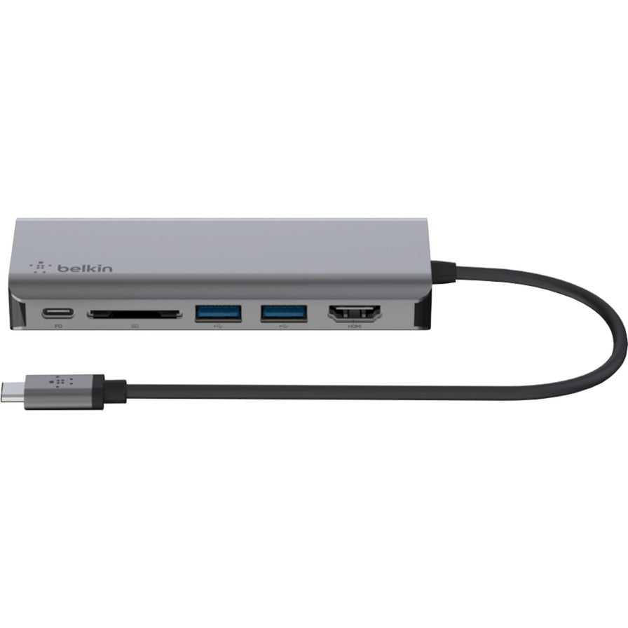 Belkin Belkin CONNECT Meerpoorts 6-in-1 USB-C-hub