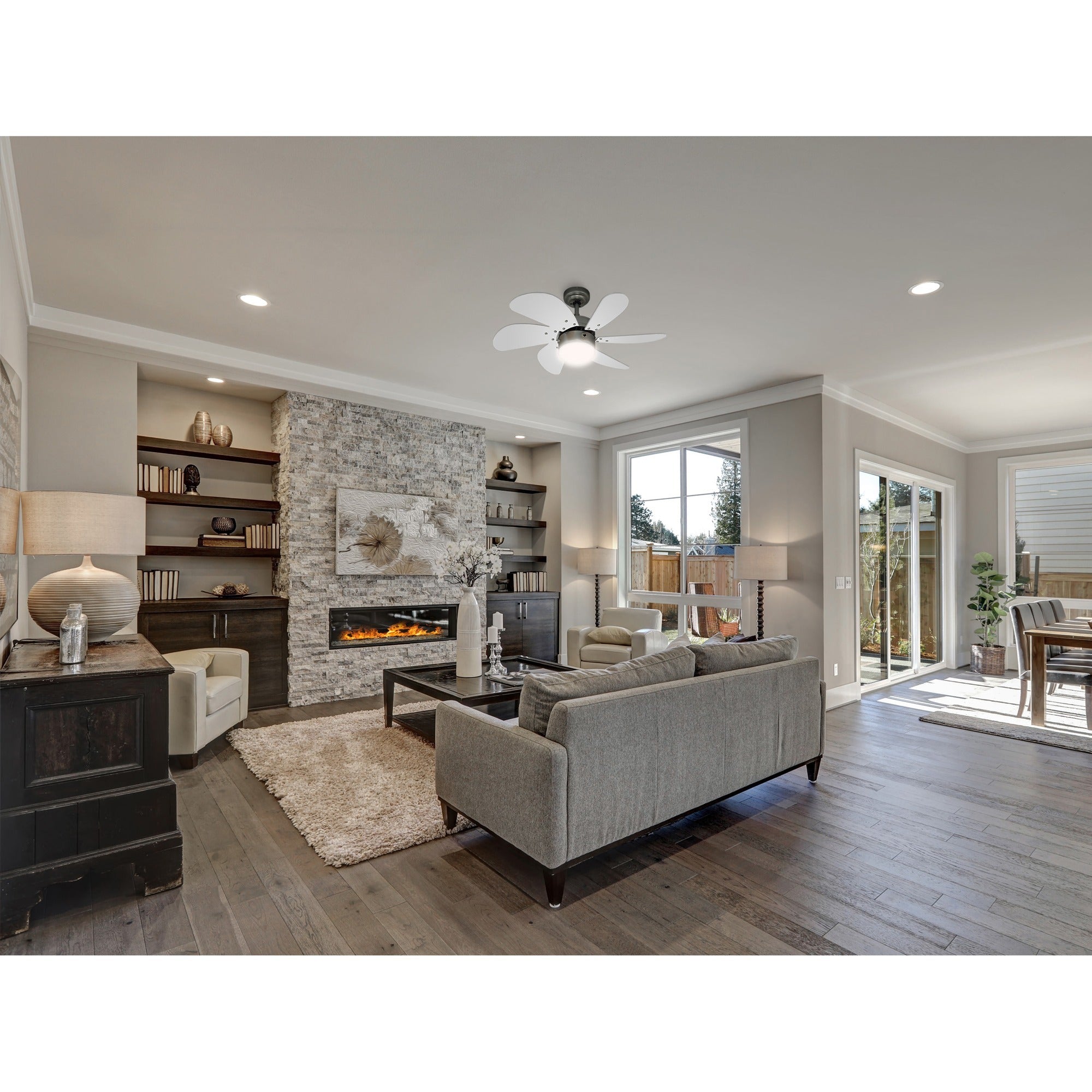 Bestron DC30T Plafondventilator met verlichting