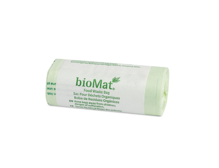 Biomat composteerbare vuilniszakken - 6l - 25 st.