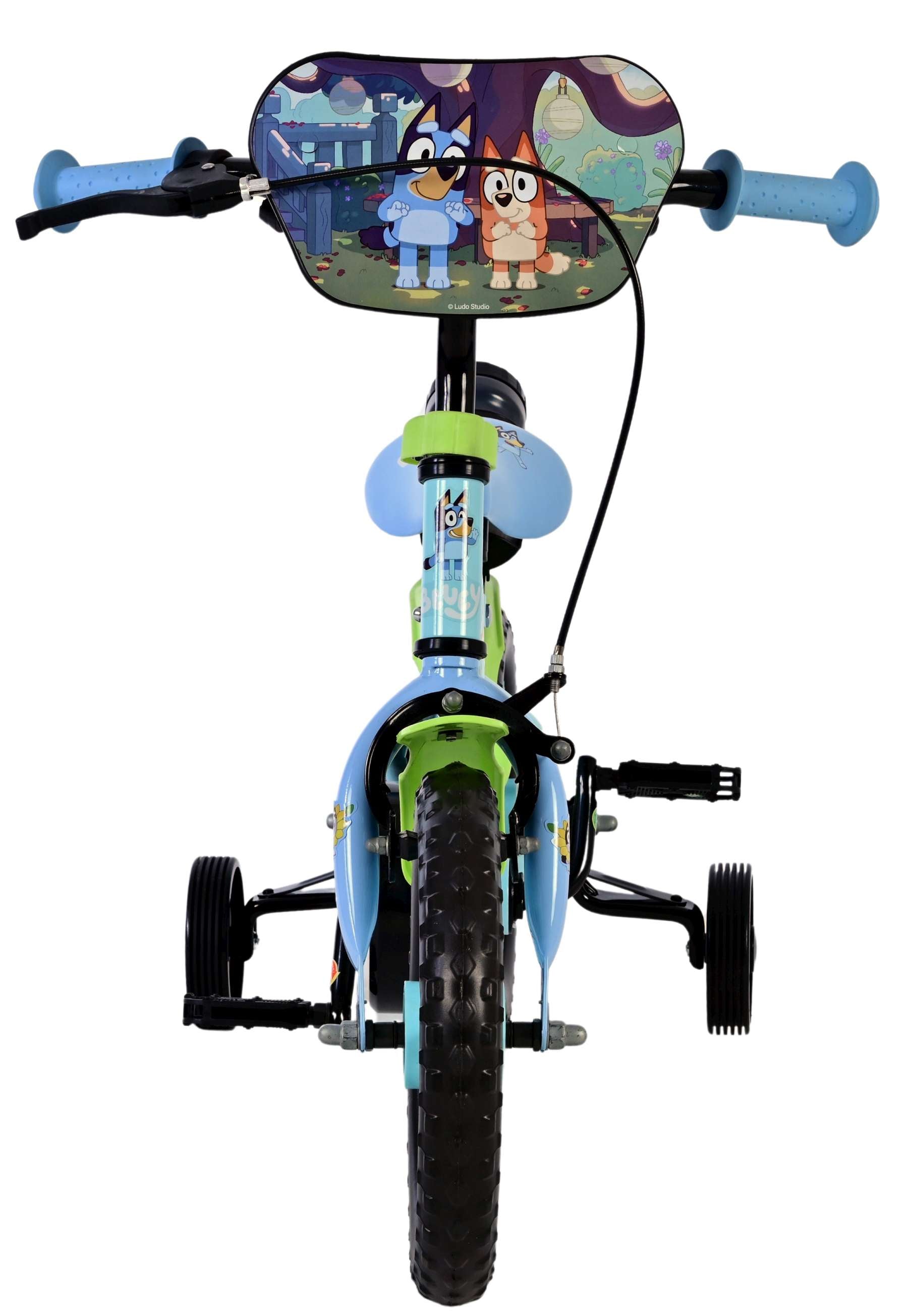 Volare bluey kinderfiets - jongens - mag wheels - 12 inch - blauw