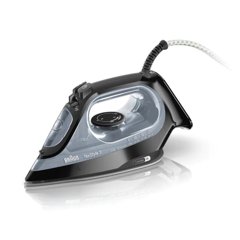 Braun TexStyle 3 stoomstrijkijzer SI 3055 zwart
