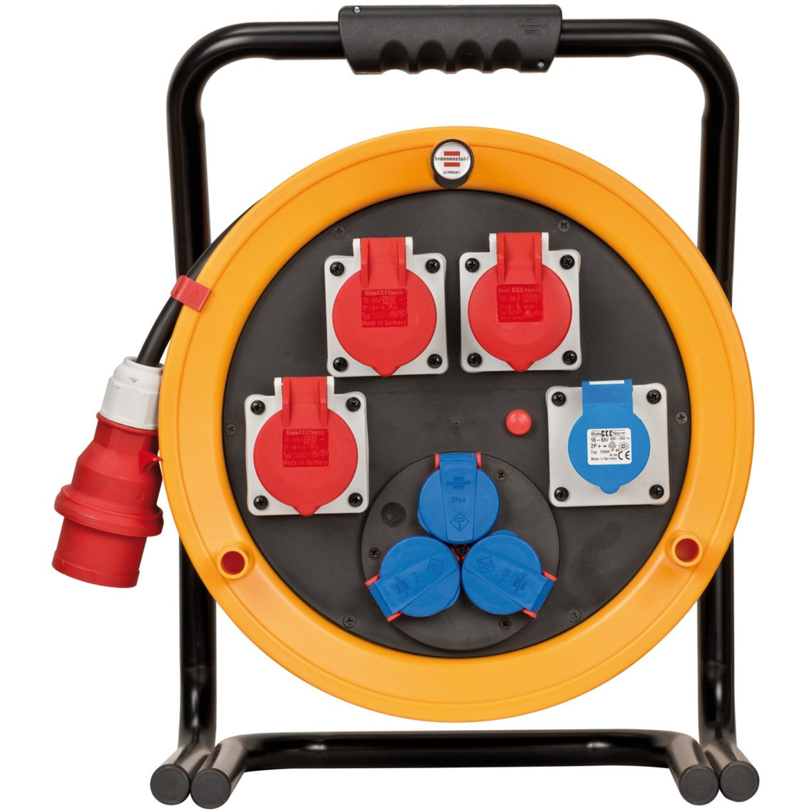 Brennenstuhl Brennenstuhl Brobusta CEE 4 IP44 kabelhaspel, 40m RN-kabel