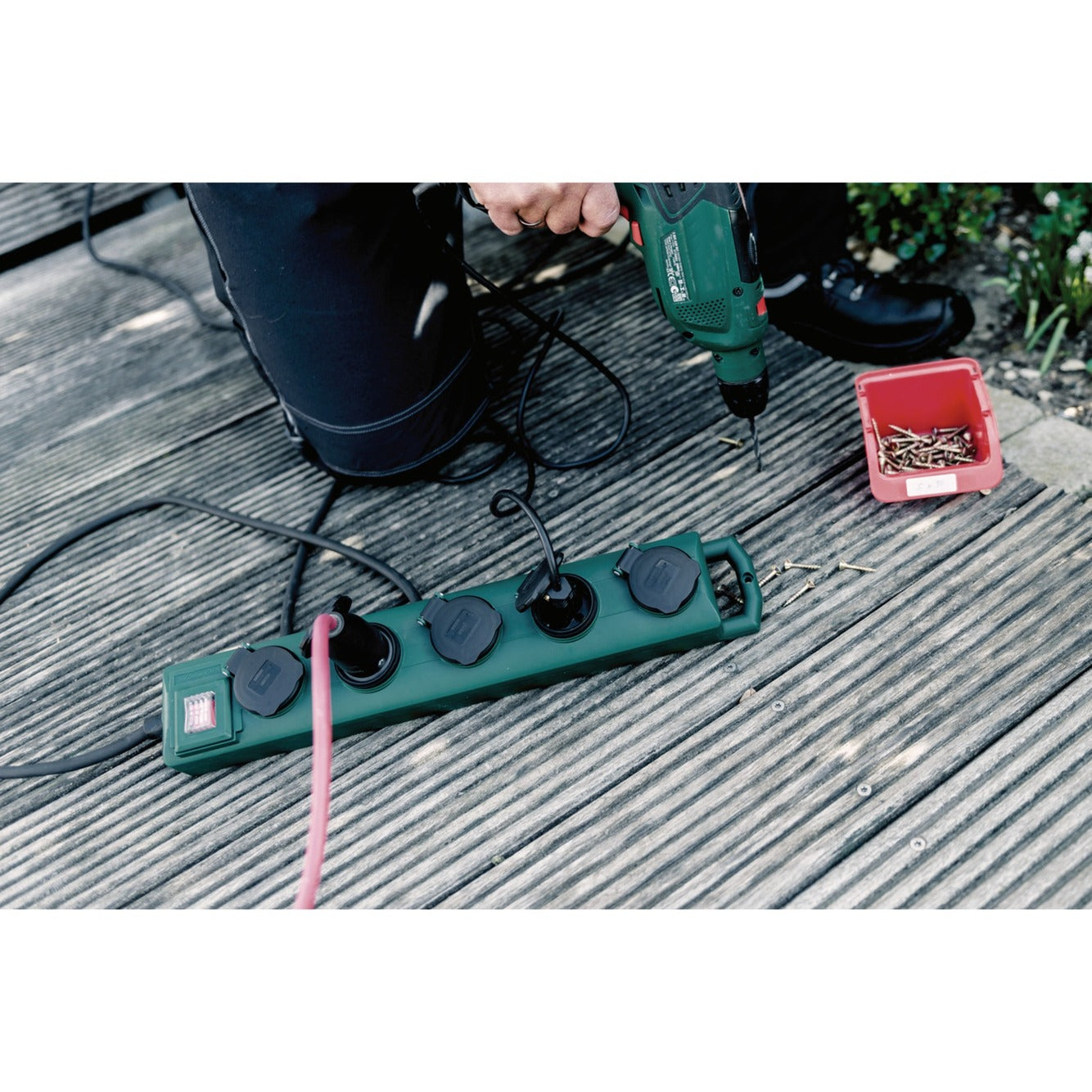 Brennenstuhl Brennenstuhl Super-Solid SL 554 Tuin-contactverdeler