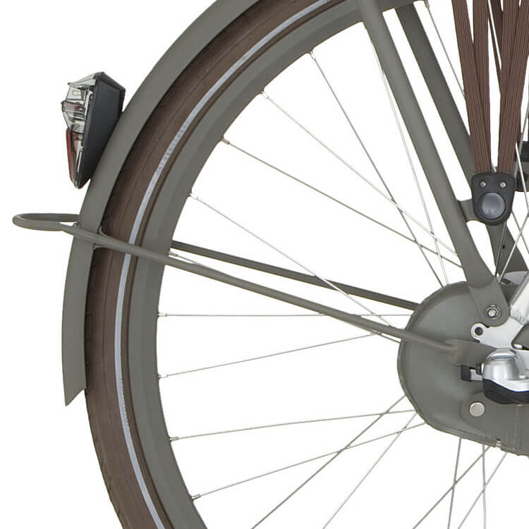 Cortina Spatbordstang achter 28 U4 kwartsgrijs mat