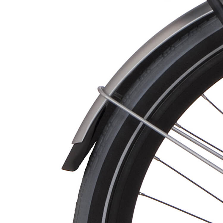 Cortina spatbord achter 28 urban bright aluminiumoxide mat