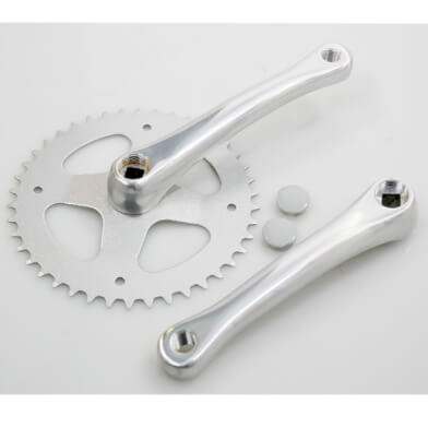 Cortina crankstel 42t 3 32 alu zilver