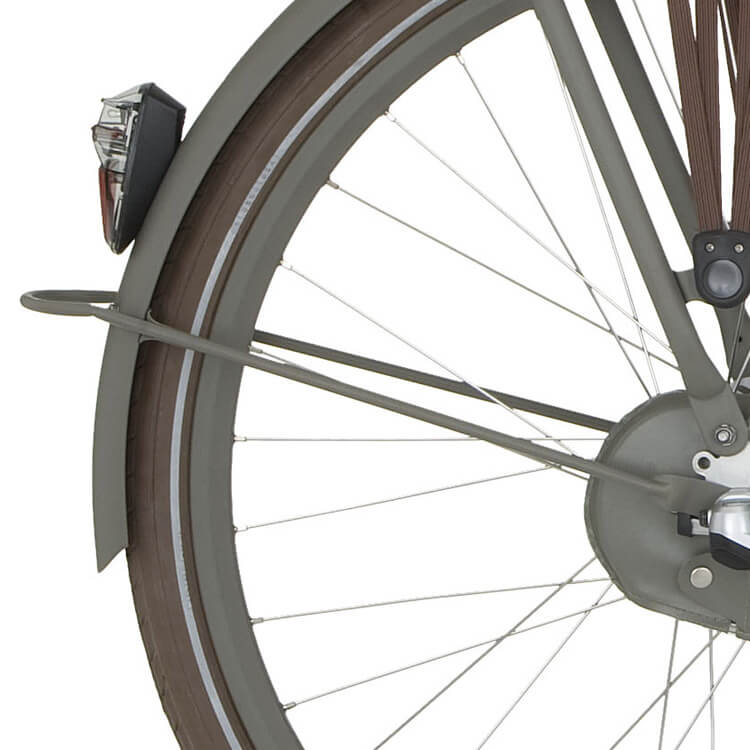 Cortina spatbordstang achter 28 u4 kwartsgrijs mat