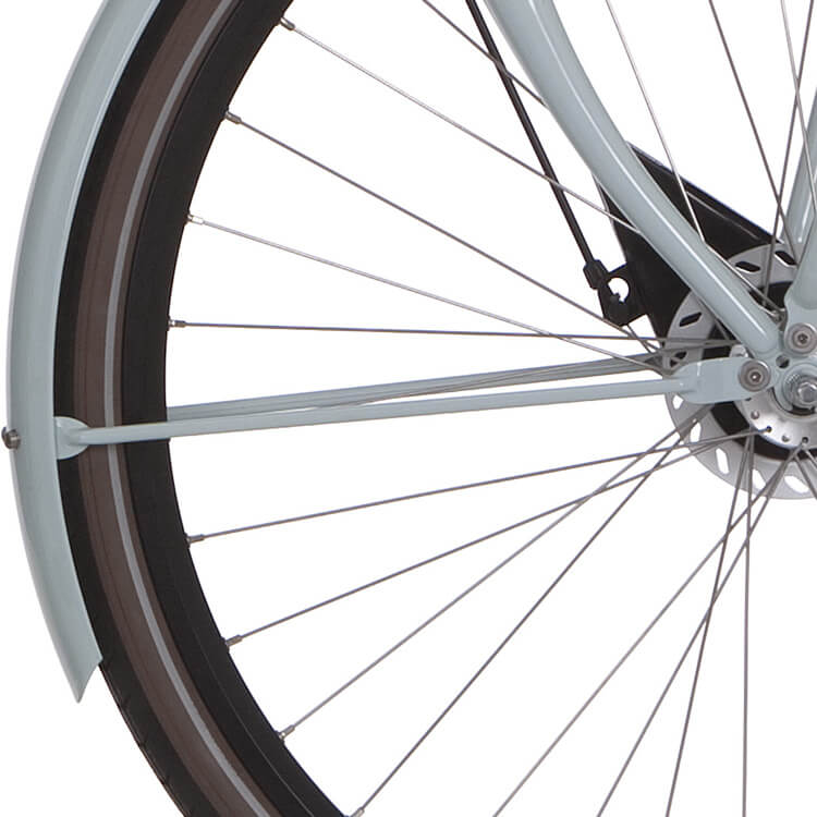 Cortina Spatbordstang voor 28 U4 groene lelie