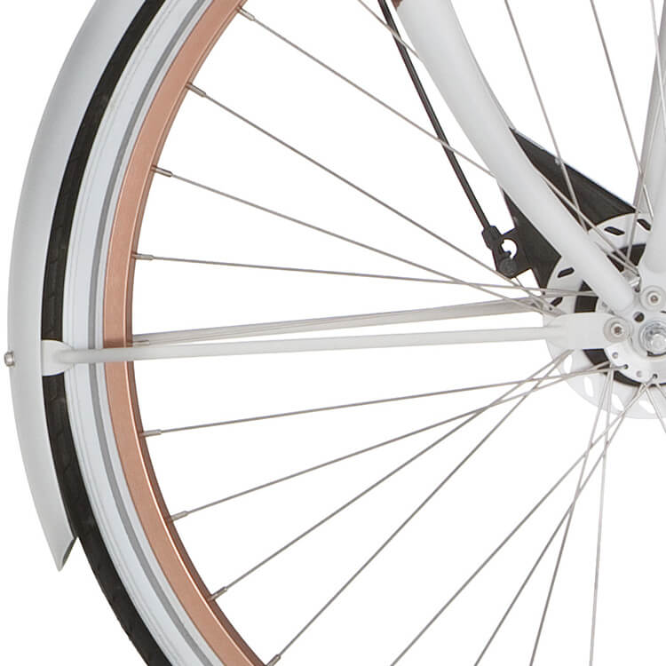 Cortina Spatbordstang voor 28 U4 lichtgrijs mat