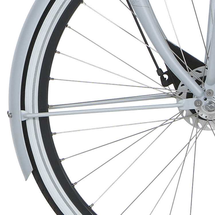 Cortina Spatbordstang voor 28 U4 parelgrijs mat