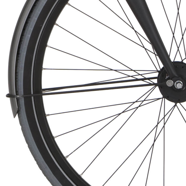 Cortina Spatbordstang voor 28 Blau schaduwzilver mat