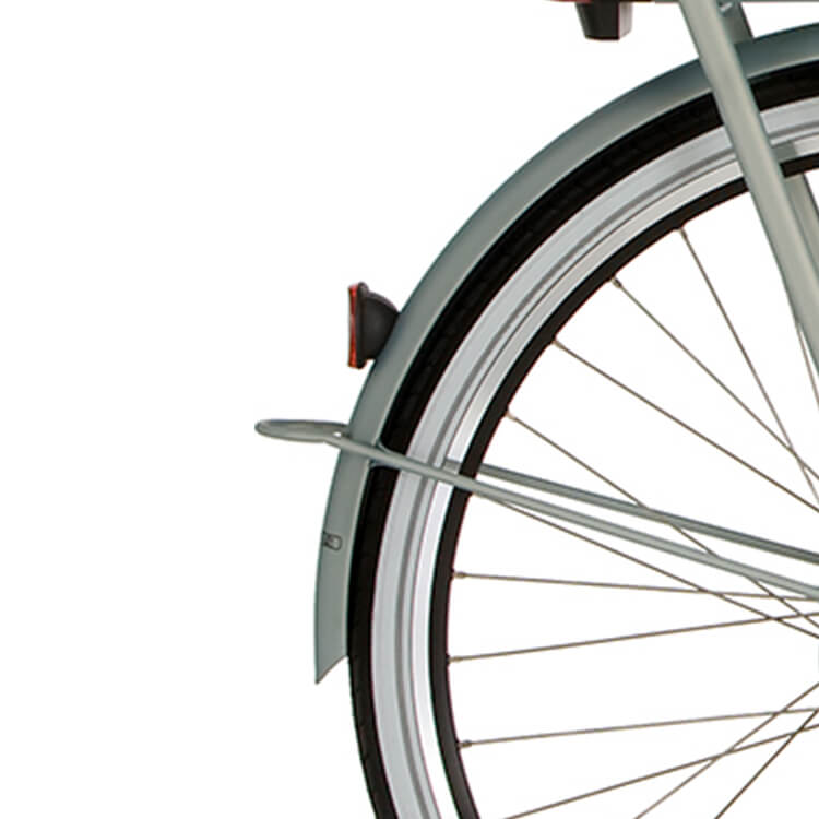 Cortina Spatbord achter 28 E-U4 licht azuurblauw mat