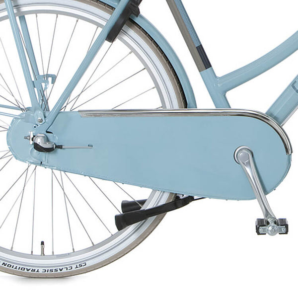 Cortina chain guard oilcloth U4 pastel turquoise 3s