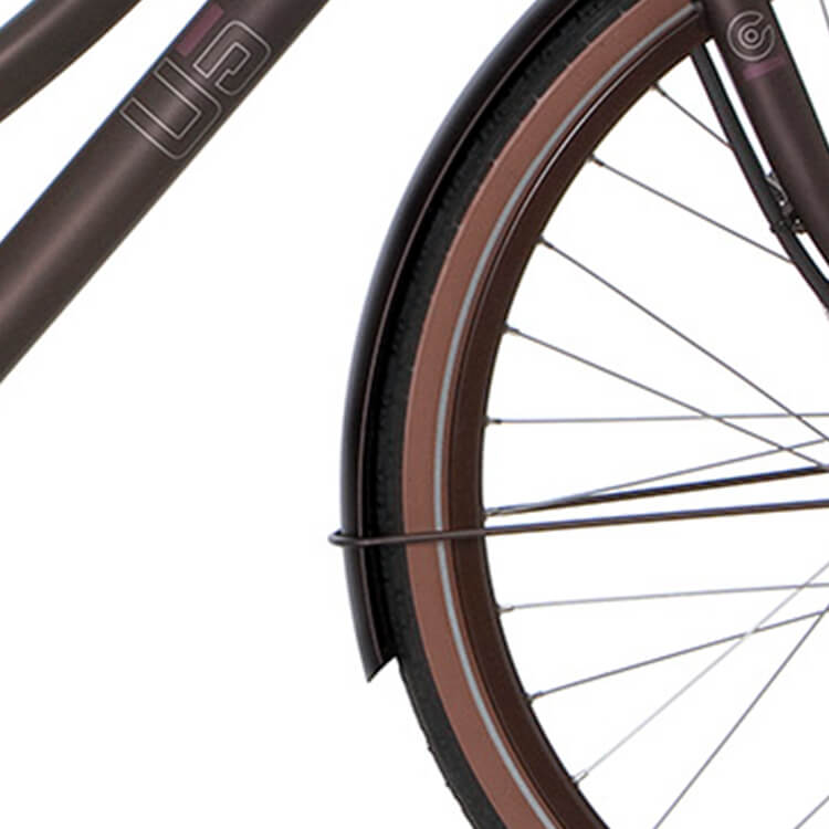 Cortina Spatbord voor 28 U5 demitasse mat