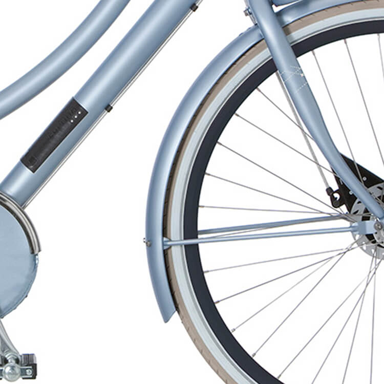 Cortina Spatbord voor 28 U4 nimf blauw mat