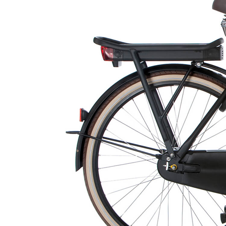 Cortina spatbord achter 28 e-u4 gitzwart mat