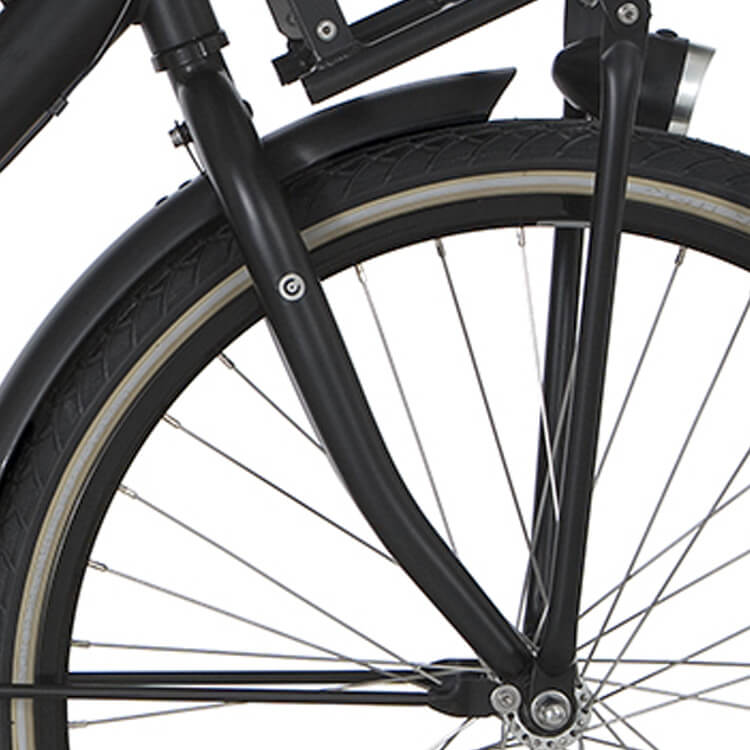 Cortina voorvork 24 U4 Jongens RB zwart mat