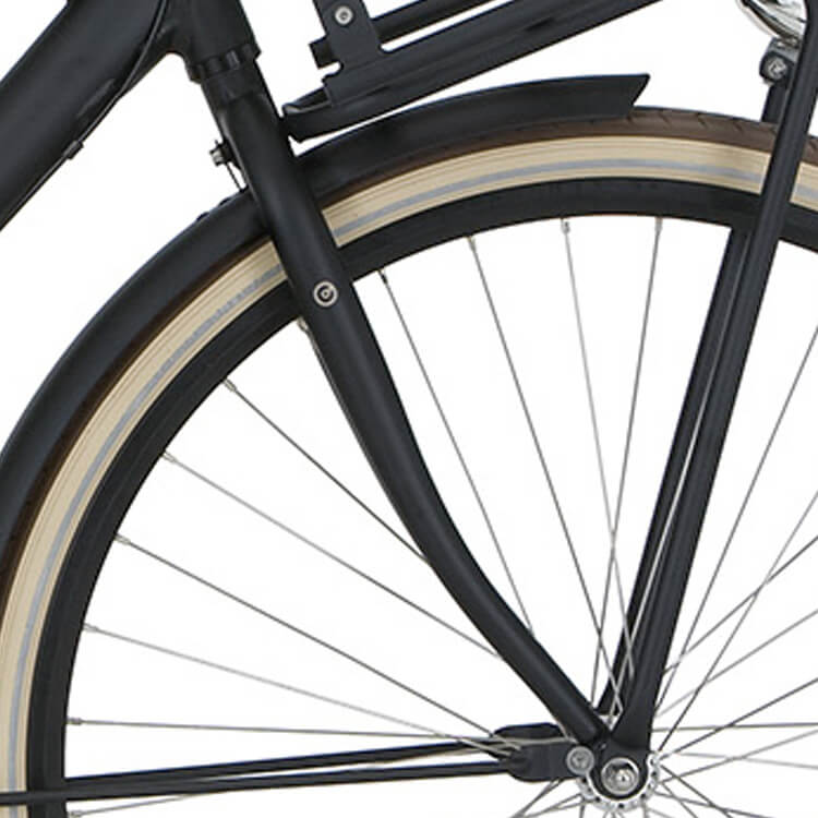 Cortina voorvork U4 H 65 gitzwart mat